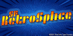 SF RetroSplice 字体