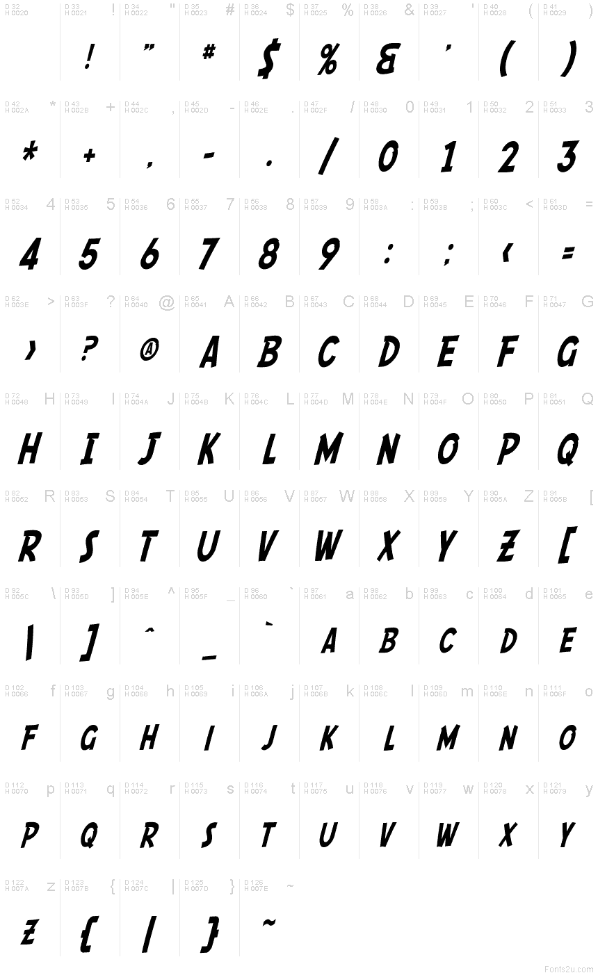 Sf Comic Script Condensed Font