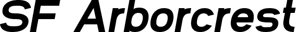 SF Arborcrest Heavy Oblique