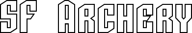 SF Archery Black SC Outline