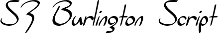 SF Burlington Script