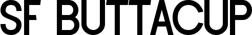 SF Buttacup Lettering Bold