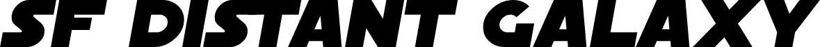 SF Distant Galaxy Italic