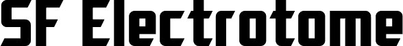 SF Electrotome Bold