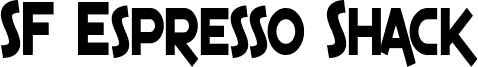SF Espresso Shack Condensed Bold