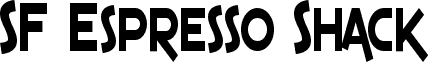 SF Espresso Shack Condensed