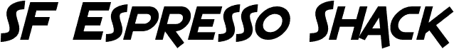 SF Espresso Shack Italic