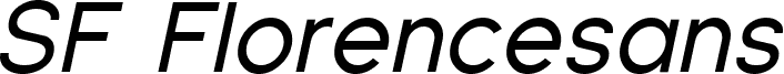 SF Florencesans Italic