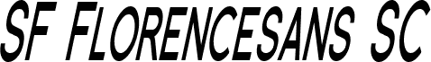 SF Florencesans SC Comp Bold Italic