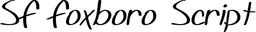 SF Foxboro Script Extended