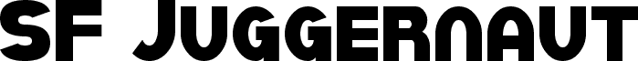 SF Juggernaut Condensed