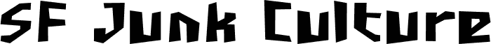 Preview of the SF Junk Culture Bold font