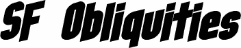 SF Obliquities Bold