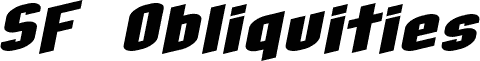 SF Obliquities Extended