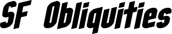 SF Obliquities