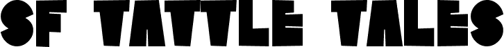 Preview of the SF Tattle Tales Bold font