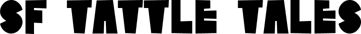 Preview of the SF Tattle Tales font