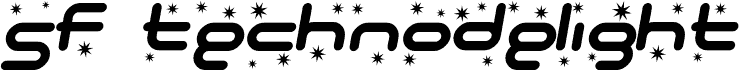 SF Technodelight Bold Italic
