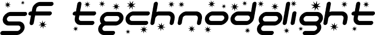 SF Technodelight Italic