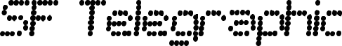 SF Telegraphic Bold Italic