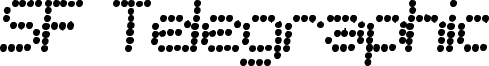 SF Telegraphic Italic