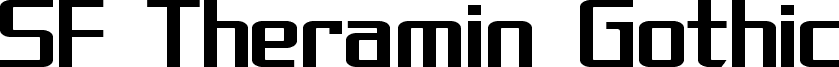 SF Theramin Gothic