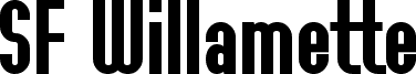 SF Willamette Bold