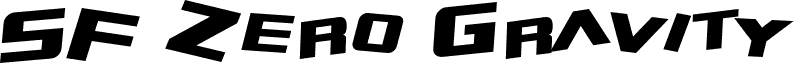 SF Zero Gravity Italic