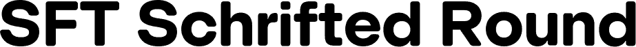 SFT Schrifted Round TRIAL Bold