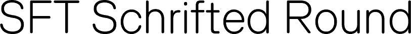 SFT Schrifted Round TRIAL Comp ExtraLight