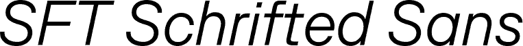 SFT Schrifted Sans TRIAL Light It Comp