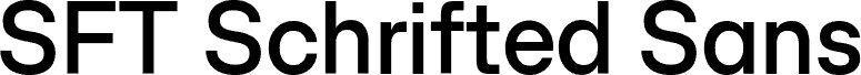 SFT Schrifted Sans TRIAL Medium Comp
