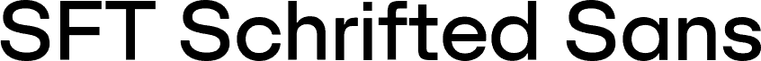 SFT Schrifted Sans TRIAL Medium
