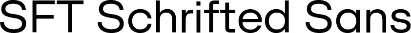 SFT Schrifted Sans TRIAL Regular