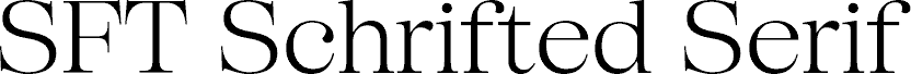 SFT Schrifted Serif TRIAL D Light