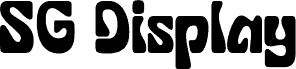 SG Display Narrow DEMO フォント
