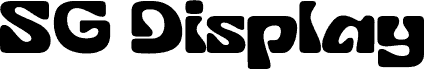 SG Display Wide DEMO フォント