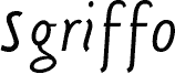 Sgriffo-Italic