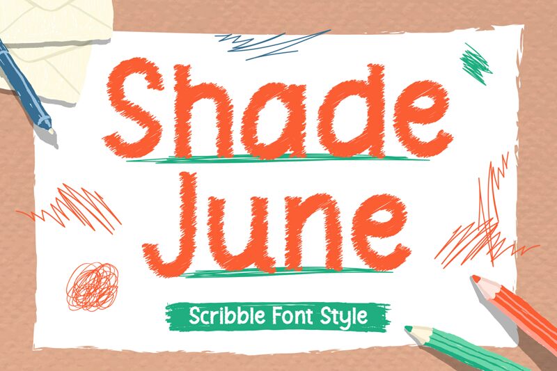 Shade June Schriftart
