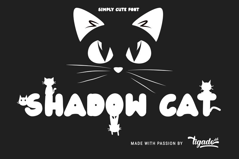 Shadow Cat Czcionka