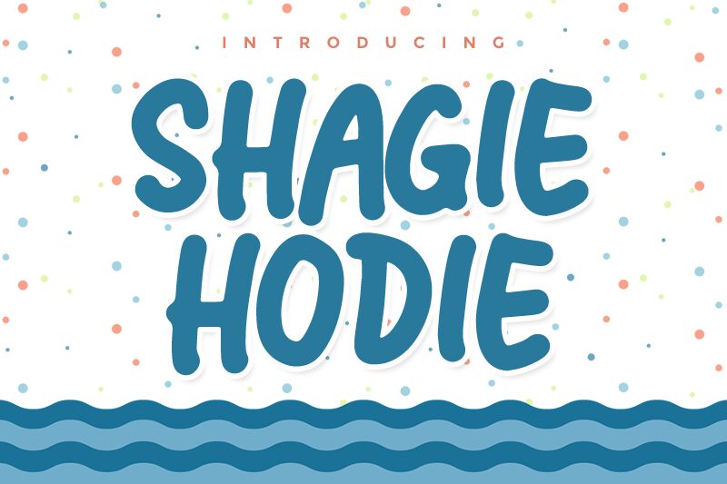 Shagie Hodie Czcionka