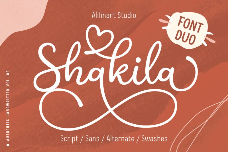 Shakila Script الخط
