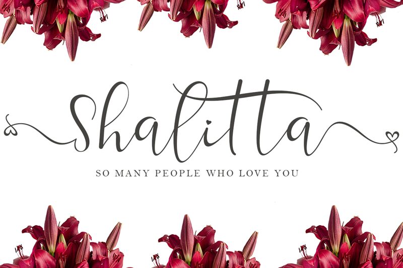 Shalitta الخط 