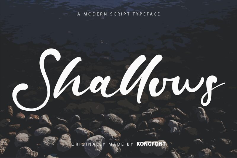 Shallows Schriftart