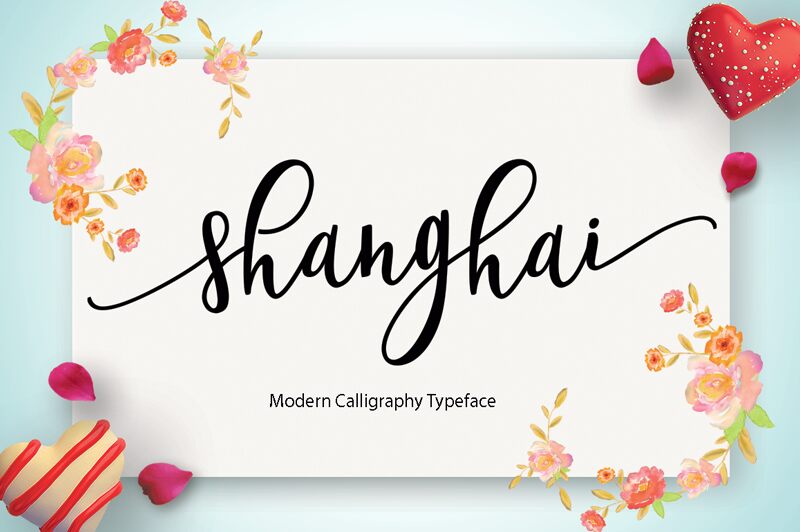Shanghai Script Schriftart