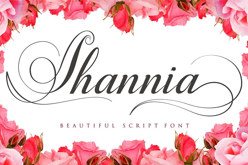Shannia Schriftart