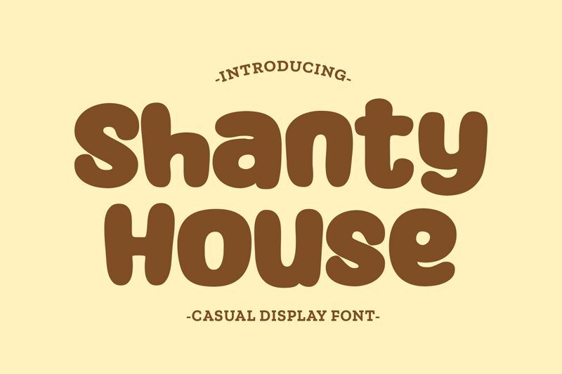 Shanty House Czcionka
