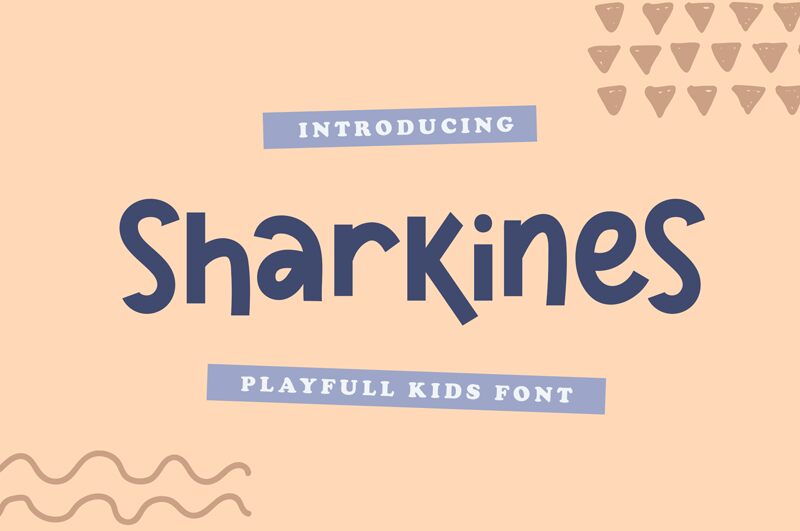 Sharkines Schriftart