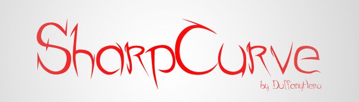 SharpCurve Font