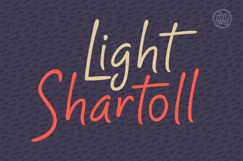 Shartoll Light Czcionka